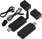 SPENFiLY Wireless Infrared Repeater System – Remote Control Extender for TVs & Home Electronics, Supports Multi‑Device IR Signals (Control of 1 Device)