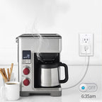 Minoston Smart Plug, Mini Plug-in Z-Wave 800 Series Socket with Built-in Repeater/RangeExtender, Z-Wave Hub Required, Compatible with SmartThings, Wink, Alexa, Google Assistant,FCC Listed, MP21Z
