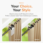 Ryse SmartCurtain | Motorized Curtain | Turn Current Curtains into Electric, Automated Drapes | Easy Install | Works with Existing Single or Double Curtain | Phone App Enabled | Charger Not Included