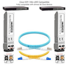 OPSTRAN 10GBASE-LRM SFP+ Optical Transceiver Module Compatible with Cisco SFP-10G-LRM 10G SFP+ 1310nm 220m DDM Duplex LC MMF