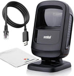 Zebra DS9208 Hands-Free Barcode Scanner Bundle - Symbol Motorola 2D Scanner - High-Speed Zebra DS9208 Barcode Scanner for Retail & POS Systems - Durable & Efficient (Renewed)