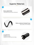 VIOY Coaxial Digital Audio Cable (30 FT), Subwoofer Cable RCA Male to Male HiFi 5.1 SPDIF Stereo Coaxial Audio Cable for Home Theater, HDTV, Amplifier Speaker Soundbar