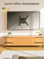 Mounting Dream UL Listed TV Wall Mount for Most 26-55 Inch TVs, Full Motion TV Mount with Perfect Center Design, Articulating Wall Mount TV Bracket Swivel and Tilt, Max VESA 400x400mm, Up to 77LBS