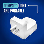 ProofVision Electric Toothbrush Wall Charger for US Socket for Philips 1000 to 7000 Series | Portable Philips Charging Station, Wireless, IPX7 Seal, with 2 Compatible Toothbrush Heads