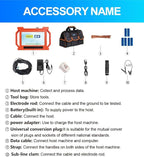 PQWT GT500A Groundwater Finder 500M Depth Water Locator for Well Drilling with Pipeline Leak Detector Water Leak Locator
