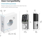 Lockly Secure Plus, Keyless Entry Door Lock, Smart Locks for Front Door, Smart Lock Deadbolt, PIN Genie® Keypad, 3D Biometric Fingerprint Sensor, Auto Lock Smart Door Lock