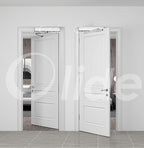 Olideauto Olide-120B Sensor Open Automatic Touchless Swing Door with 2pcs Olide-512 Touchless Wireless Wave to Open Switch