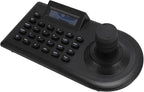 Yunseity PTZ Camera Joystick Controller, Dome IP PoE Camera Controller Keyboard with 3D Joystick, RS485 232, for PELCO D, for PELCO P, for Controlling 32 NVR DVRs 256 Ball Cameras (US Plug)