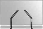 SANUS Universal Soundbar TV Mount Kit for Mounting Soundbars Under TV - Fits Most Sound Bars Up to 15 Lbs - Easy Install & Full Motion Capability - SOA-SBM2
