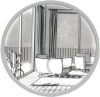 LIJIZAMI 12" Smart Wall Sconce, Decorative Lamp, Light Painting, Recessed Ceiling Light, Compatible with Alexa, Google Home, for Bedroom, Study, Living Room Voice/Remote/App Controls