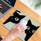 Cat Square Mouse pad, Texture, Waterproof, Anti Slip Rubber Base, Computer Mouse pad, Laptop Mouse pad