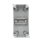 MOLLOM 3 Way Circuit Breaker MCB Distribution Protection Box with DIN Rail, IP65 Waterproof,for Indoor and Outdoor