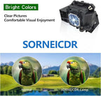 SORNEICDR NP15LP Replacement Projector Lamp Bulb Compatible with NEC M271X M300X M260X M260W, with Housing