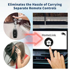 TOPENS HLR01 HomeLink Compatible Universal Receiver with Remote Control Transmitter for Automatic Swing Sliding Gate Opener Garage Door Opener, Security Gate Operator Accessory