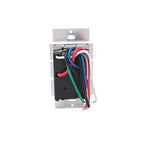 Lutron Caseta Smart Switch 3-Way Kit, with Pico Remote, Wallplate, Wall Bracket for LED Lights and Fans, 5 Amp, Neutral Required, P-PKG1WS-WH