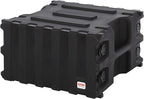 Gator Cases Pro Series 6U Rack Case with Standard 19" Depth, Roto Molded Made in USA (G-PRO-6U-19)