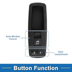 A ABSOPRO Power Window Switch No.68110865AA Window Control Switch for Ram 1500 2500 3500 4500 Black