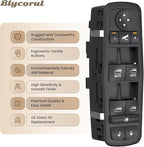 Blycorul Master Power Window Switch Driver Side with 3+9 Pins Replacement for 2012-2015 Dodge Grand Caravan，2013-2015 Ram 1500 2500,2015 Ram 3500,2012-2015 Chrysler Town&Country, Replaces 68110867AA