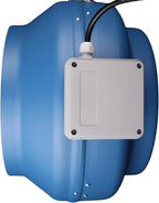 VENTS-US VKM 305-12" Inline Duct Fan with Metal Casing (740 CFM) Boosts Airflow Through Long or Complex Duct Runs