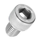 Kozelo 10pcs Socket Head Cap Screws - [M10-1.5 x 12mm] 304 Stainless Steel Allen Socket Drive for Electrical Motor 3D Printing Fan Engine Replacement Use, Silver