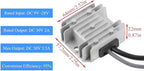 12V/24V to 30V DC Converter for Starlink Mini Car Power Adapter 3.5A High Efficiency Step-Up Voltage Regulator for RV Van Solar Off-Grid Use IP68