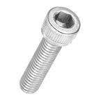 Kozelo 50pcs Socket Head Cap Screws - [M6-1 x 25mm] 304 Stainless Steel Allen Socket Drive for Electrical Motor 3D Printing Fan Engine Replacement Use, Silver