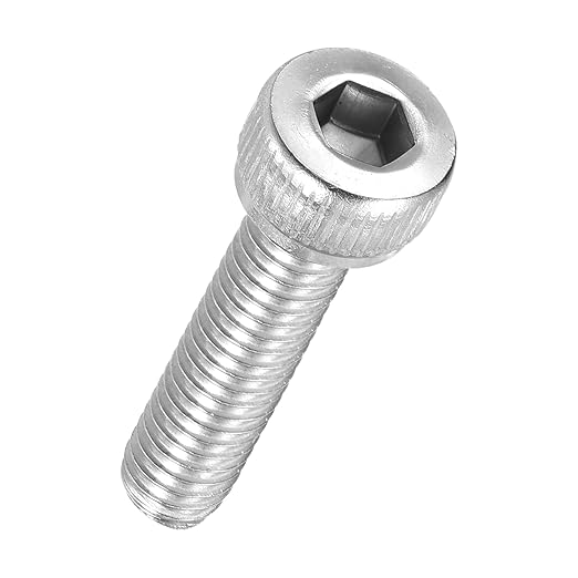Kozelo 30pcs Socket Head Cap Screws - [M4-0.7 x 16mm] 304 Stainless Steel Allen Socket Drive for Electrical Motor 3D Printing Fan Engine Replacement Use, Silver