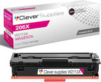 CS Replacement Compatible with HP 206X Toner Cartridge W2113X to use with Color Pro MFP M283cdw M282nw M2255nw M283fdn (Magenta, 1-Pack)