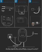 SOFAR 120W Low Voltage Transformer - 3 Independent DC Outputs, 110-240V AC to 12/14V DC, Weatherproof IP54, Timer & Photocell, Overload Protection Converter