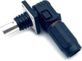 1 Set Battery Energy Storage Connector, 250A High Current Connectors Quick Plug Terminal Black Right Angle Plug and Socket IP67 Waterproof Power Adapter Crimping 70mm² Wiring (1500V)