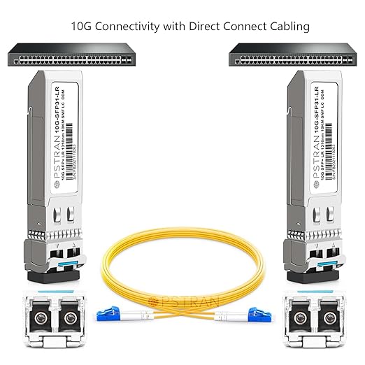 OPSTRAN 10GBASE-ER SFP+ Optical Transceiver Module Compatible with Brocade 10G-SFPP-ER 1550nm 40km DOM Duplex LC SMF