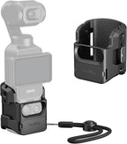 SMALLRIG Expansion Adapter Accessorie for DJI Osmo Pocket 3, Aluminium Protective Cage, 52g Lightweight Mount for Pocket 3, with Cold Shoe Mount, 1/4"-20 Threaded Toles and Claw Ports
