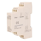 100A 3 Phase Power Meter Energy Consumption Electricity Usage Monitor with APP Control for Home School Dormitory Shopping Mall with Clamp Current Transformer DIN Rail Watt Kwh Frequency Meter