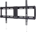 Amazon Basics Low Profile TV Wall Mount with Horizontal Post Installation Leveling for 32 to 86 inch TVs, Black