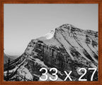 Frame It Easy 33 x 27 Russet Wood Frame (Derby)