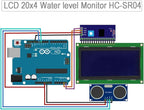 DIYmalls 2004 LCD Display Module DC 5V 20x4 White Character Blue Backlight 2004A 16 Pin Parallel Interface AIP31066 Controller for Arduino ESP32 Development Board (Pack of 2), no IIC