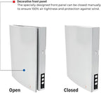 VENTS-US Twinfresh Expert RA1-50-2 - Ductless Through The Wall Ventilation Fan with Remote Control and Built-in Humidity sensor, Timer and Weekly Scheduler