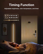 Keepsmile Smart RGB LED Corner Floor Lamp,172 LEDs Bright Standing Lamps for Living Room with APP and Remote,Modern Floor Lamp with Music Sync and 16 Million Colors, Ambient Lighting for Bedroom White
