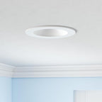 VANANCE Smart Can Light 6 Inch, Multicolorred, Dimmeble, 2700K-6500K CCT Selectable, RGB Remote LED Recessed Lighting 4 Pack, WiFi & Bluetooth LED Downlight, Compatible with Alexa Google Home