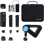 TheraGun Pro Handheld Deep Tissue Massage Gun - Bluetooth Percussion Massage Gun & Personal Massager for Pain Relief & Circulation in Neck, Back, Leg, Shoulder and Body (Black - 4th Gen)