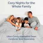 Full XL Bed Sheet Set - 4 Piece Extra Long Extended Full XL Sheets - Ultra-Soft, Breathable & Cooling - Fits 8” to 16" Mattress w/ Deep Pockets - 54" x 80" - Wrinkle and Fade Resistant - French Grey