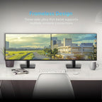 KTC 24 Inch 1080P Full HD Computer Monitor, 100Hz HDR10 Frameless Gaming Monitor with Freesync, HDMI & VGA Ports PC Monitor for Working, VESA, Tilt Adjustable, Eye Care