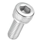 Kozelo 50pcs Socket Head Cap Screws - [M5-0.8 x 12mm] 304 Stainless Steel Allen Socket Drive for Electrical Motor 3D Printing Fan Engine Replacement Use, Silver