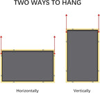 Gold Bathroom Mirror for Wall, 30x48 Inch Rectangle Mirrors with Metal Frame, Modern Vanity Wall Mirror Decor for Bathroom Living Room, Entryway Hangs Horizontal or Vertical