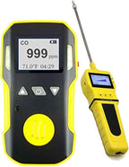 Carbon Monoxide Detector CO Analyzer + Pump by Forensics | USA NIST Calibration | Water, Dust & Explosion Proof | USB Recharge | 0-1000 ppm |