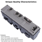 Driver Side Master Power Window Switch For Chevy Avalanche Silverado Suburban Tahoe GMC Sierra Yukon XL 1500 2500 3500 HD Classic Cadillac Escalade ESV EXT 2003 2004 2005 2006 2007 OE DWS-220 15883323