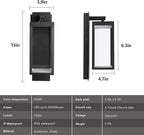 Modern Outdoor Light Fixtures Dusk to Dawn Outdoor Lighting,15" Exterior Wall Sconce, Porch Light, Black Garage Lights Wall Lamp, Waterproof Outdoor Lights for House, Garden, Front Door