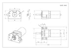 6-24v 200W DC Planet Gear Motor 90kg.cm High Torque Mini Metal Geared Motor for DIY Robot Rotating Table Door Lock Curtain Machine