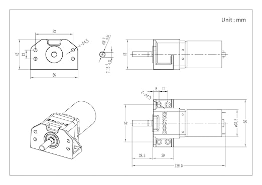 6v 12V18V 24v 200W-DC Planet Gear Motor 350kg.cm High Torque Mini Metal Geared Motor for DIY Robot Rotating Table Door Lock Curtain Machine