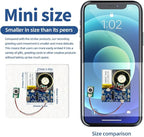 XLW Module, 16MB Push Button Activated Sound Module with Speaker, 16Min Easy Sound Recording Chip for Personalized Greetings, DIY Projects, MP3 Music for Crafts, Type-C Cable Charging (Blue-30Pack)